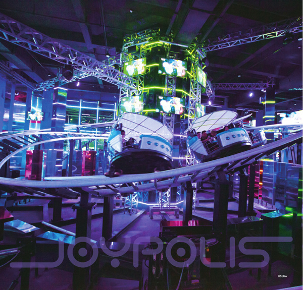 无与伦比的次时代数码游艺乐园   上海世嘉都市乐园