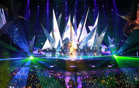 李宇春演唱会现场