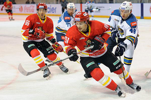 2016—2017赛季KHL大陆冰球联赛上海赛区比赛