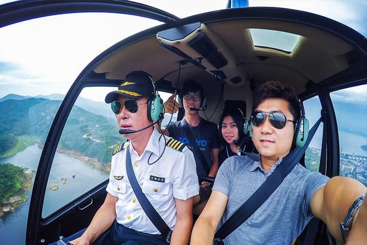 东部华侨城低空直升机空中游览